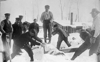 Fletcher Lumber Camp Cutting Contest