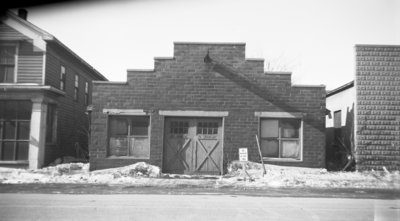 Dege's Garage Next to Martindale's Store on River Street, Alpena