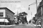 Chisholm Street, looking West, Alpena, Mich., c. 1890s