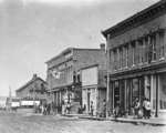 View of 2nd Ave facing NE, c. 1870s