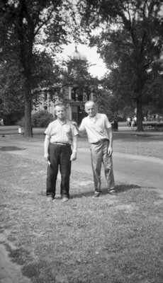 Arthur Linke with son Albert or Leo