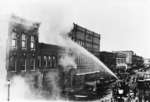 O'Callaghan Block on Fire, 1920s
