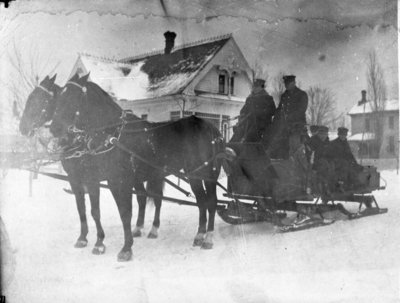 Alpena Fire Department Sleigh