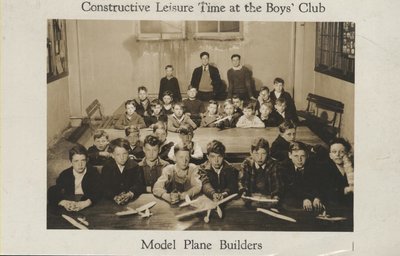 Boys' Club Model Plane Builders