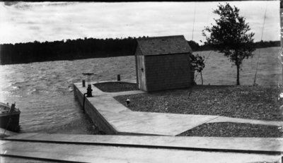 Middle Island:  Surfboat Launch and Dock