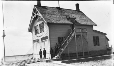 Middle Island:  Surfboat Building with Crew Quarters