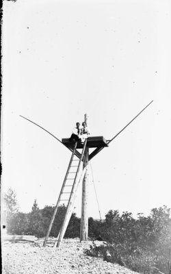 Middle Island:  Sitting atop Training Platform