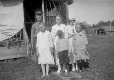 Middle Island:  Coast Guard Crewman with Family