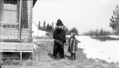 Middle Island:  Lillian Hartlep and Esther Hartlep.