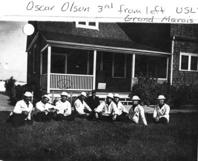 Grand Marais Lifesaving Station and Crew