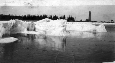 Middle Island: Winter Scene