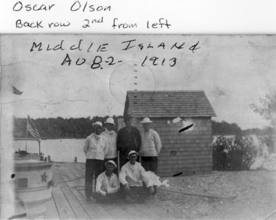 Middle Island:  Lifesaving Station Crew