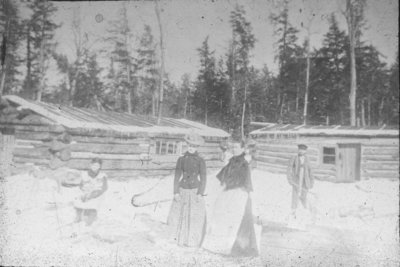 Ladies at Logging Camp