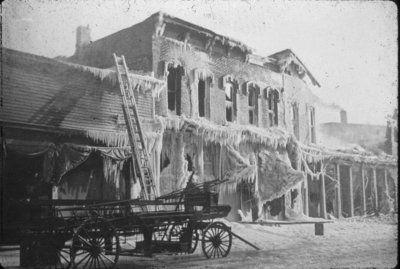 Armory Ruins After 1919 Fire