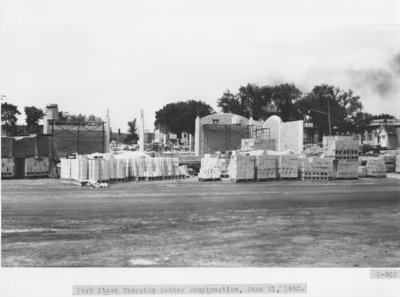 Construction of the Shopping Center in Downtown Alpena