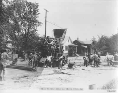 Paving Mirre Street