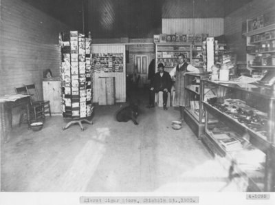 Interior of Cigar Store in Downtown Alpena