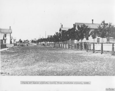 State of Maine Street, Alpena, Michigan