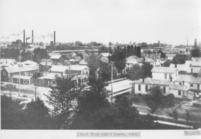 Intersection of Chisholm Street and Eighth Avenue, Alpena, Michigan