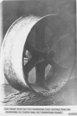 Trowbridge Railway Car Wheel