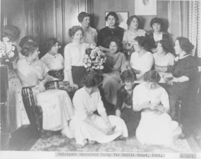 Telephone Operator Party for Nellie Grant