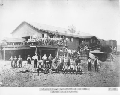 Churchill Lumber Company Saw Mill