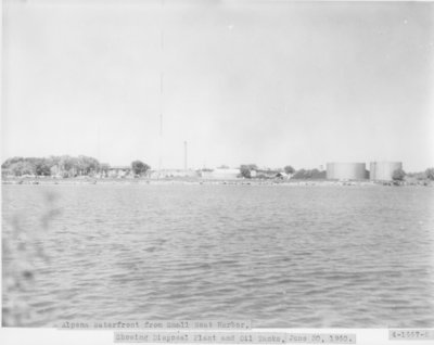 Alpena Waterfront on Thunder Bay, Lake Huron