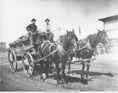 Churchill Lumber Company Wagon