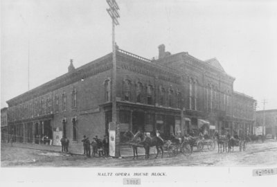 Maltz Opera House and Maltz Block, Downtown Alpena