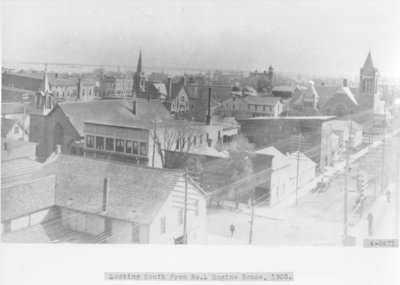 Looking South From No.1 Engine House, 1905