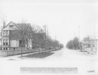 Harshaw Home on First Avenue, Alpena, Michigan