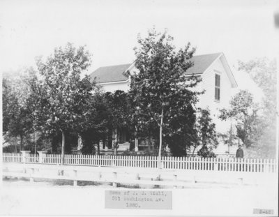 Viall Home on Washington Avenue, Alpena, Michigan