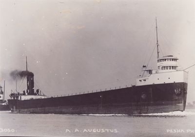 A.A. AUGUSTUS (1910, Bulk Freighter)