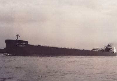 JAMES R. BARKER (1976, Bulk Freighter)