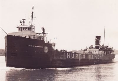 JOHN W. BOARDMAN (1923, Bulk Freighter)