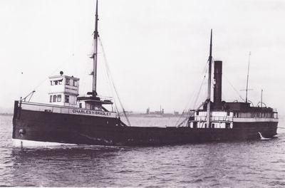 CHARLES H. BRADLEY (1890, Steambarge)