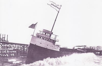 J.J.H. BROWN (1908, Bulk Freighter)