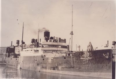 CANADIAN GUNNER (1919, Ocean Freighter)