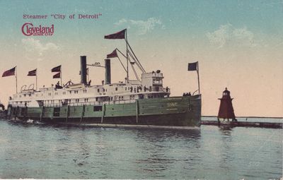 CITY OF DETROIT (1889, Steamer)