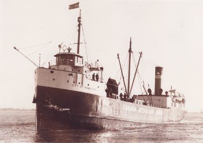 CITY OF HAMILTON (1927, Package Freighter)