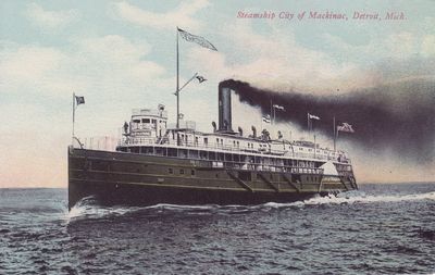 CITY OF MACKINAC (1893, Steamer)