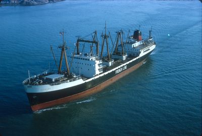 CLEVELAND (1960, Ocean Freighter)