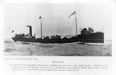 DONNACONA (1900, Bulk Freighter)