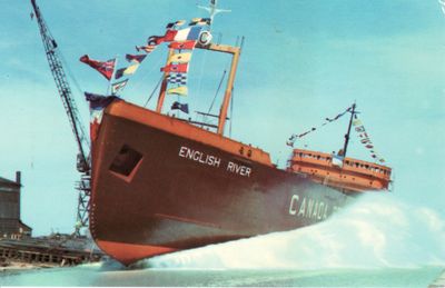 ENGLISH RIVER (1961, Bulk Freighter)