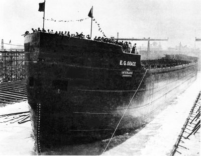 E.G. GRACE (1943, Bulk Freighter)