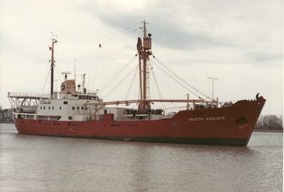 KISTA DAN (1952, Ocean Freighter)