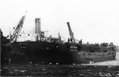 LAKE ALLEN (1918, Bulk Freighter)