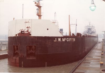 J.W. MCGIFFIN (1972, Bulk Freighter)