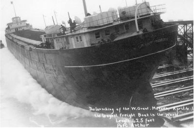 W. GRANT MORDEN (1914, Bulk Freighter)