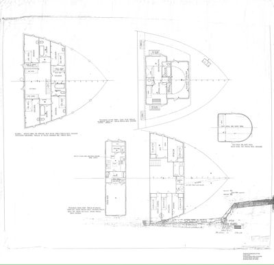 Cabin Plan for Steamer No. 68